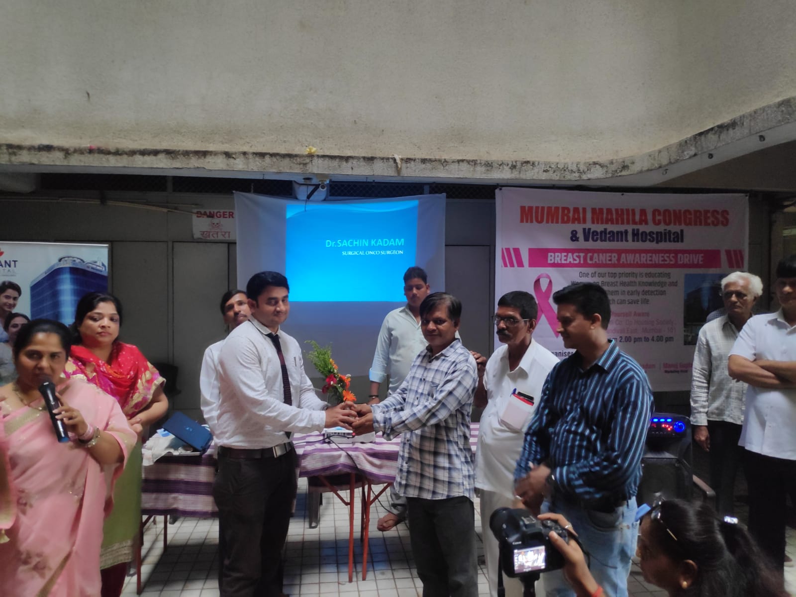 Breast Cancer Awareness Drive With Talk At Kandivali, Mumbai