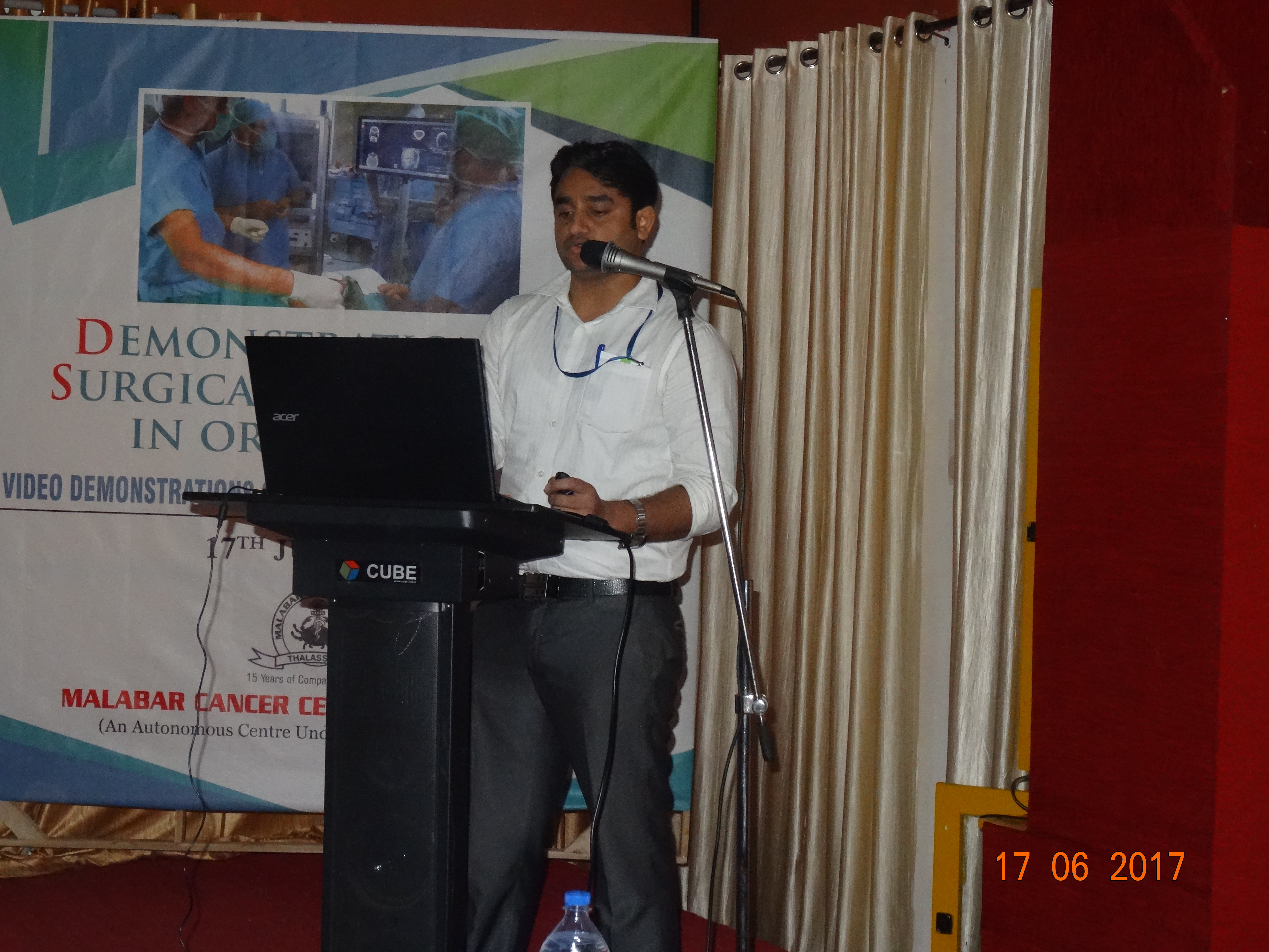 Segmental Mandibulectomy A Video presentation in Demonstration Of Surgical Techniques (DOST) Conference, Kerala